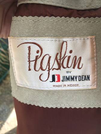 Jimmy Dean Pig Skin Coat