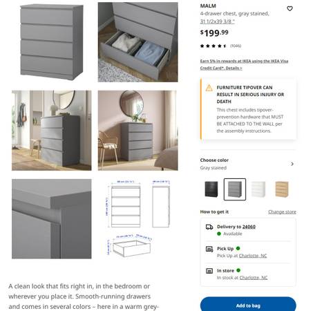 IKEA drawer