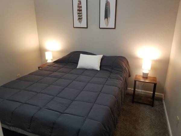 Fully furnished 2 bedroom 1 bath