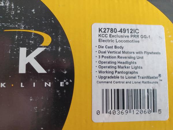 K-LINE & MTH & RMT & LIONEL TRAINS FOR SALE