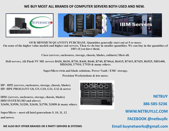 WE BUY CISCO NEXUS, ASR, 9000, 9200, 9300, 9400, 9500 SERIES SWITCHES