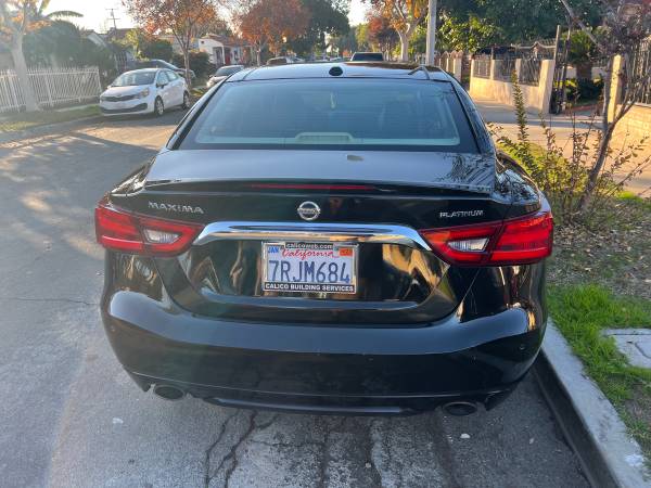 2016 Nissan Maxima Platinum