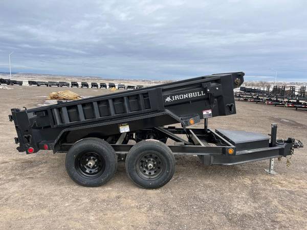 2022 IRON BULL 5X10 10K DUMP TRAILER