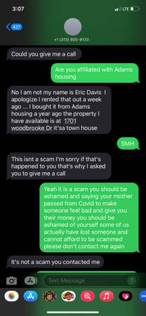 scam alert