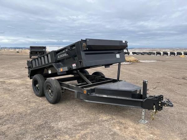 2022 IRON BULL 5X10 10K DUMP TRAILER