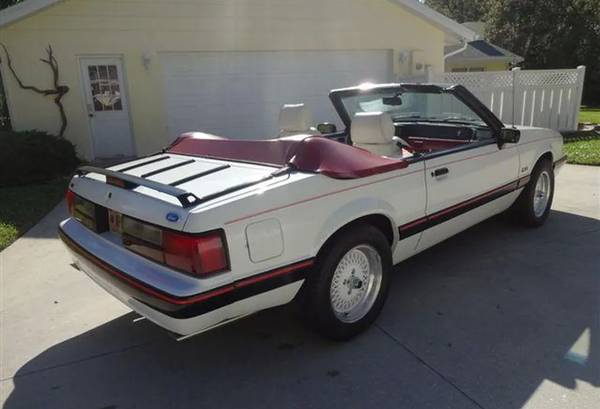 1989 FORD MUSTANG LX CONVERTIBLE