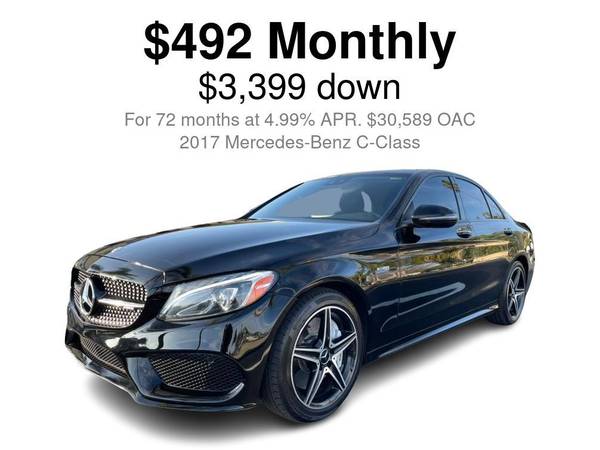 2017 Mercedes-Benz C-Class AMG C 43 4MATIC Sedan Hablamos Espol!!!