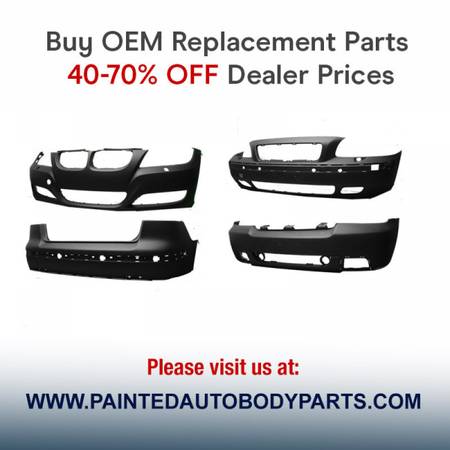 www.PAINTEDAUTOBODYPARTS.com AUTO BODY PARTS, BUMPERS FENDERS HOODS