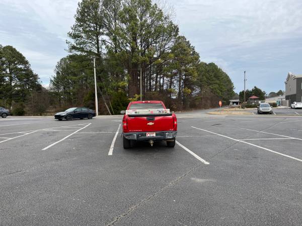 2007 Chevy Silverado, LT four-door Red