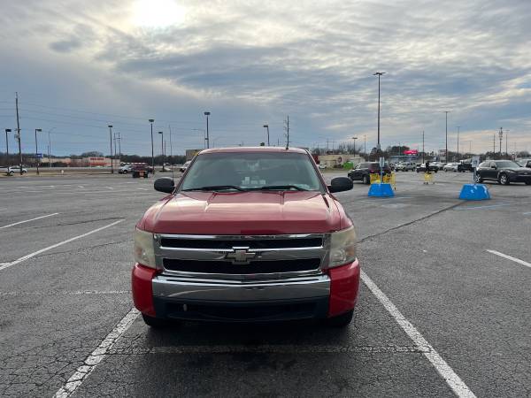 2007 Chevy Silverado, LT four-door Red