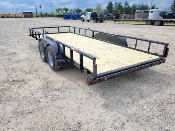 2022 Diamond T 83″ x 20′ Bumper Pull Heavy Utility Trailer