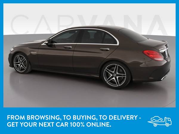 2015 Mercedes-Benz C-Class C 63 AMG Sedan 4D sedan Brown – FINANCE