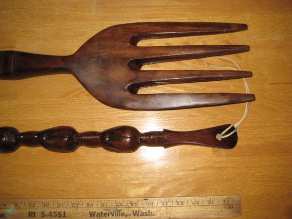 Tiki Fork and Spoon