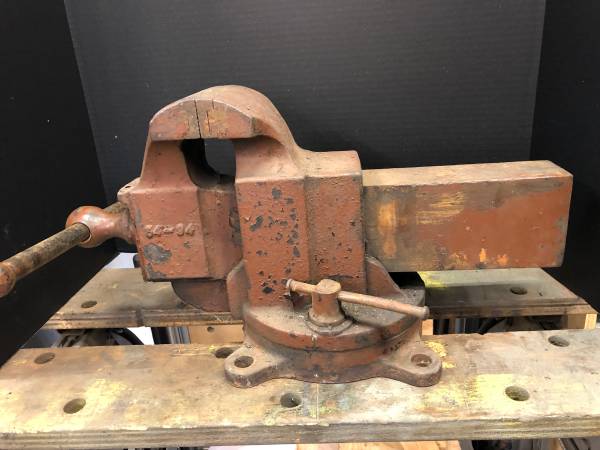 Prentiss No. 94 5” Jaw Swivel Base Bench Vise