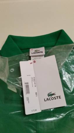 Lacoste polo shirts lots of different colors