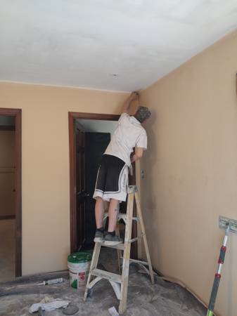 Free estimates interior and exterior painting and drywall repairs