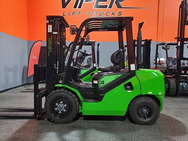 ??? 2023 VIPER FD30 GREEN FORKLIFT ???