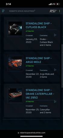 Star Citizen Account PC