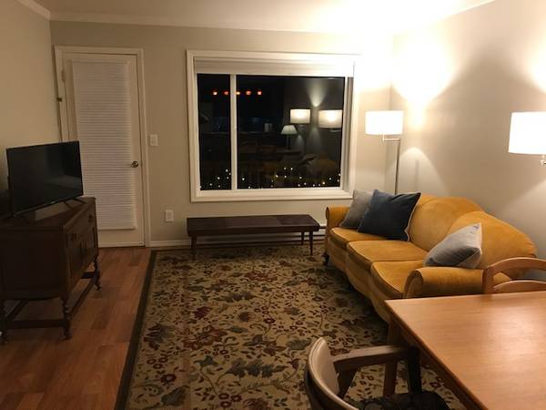 FURNISHED upscale top flr 2BR 1 BA CrowHill Condo, INCL UTILITIES