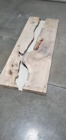 Large 3″ slab of Spalted Maple Log