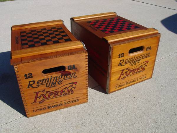 Remington wood shell crates