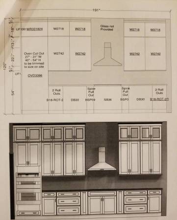 New Gray Shaker Kitchen Wood Cabinets & Bathroom Vanity Cupboards!