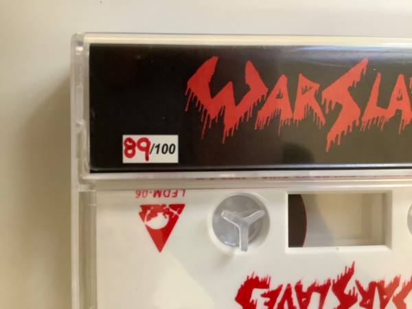 WARSLAVES Cassette Tape Tombstone Smashers Onward To Hell Death Metal