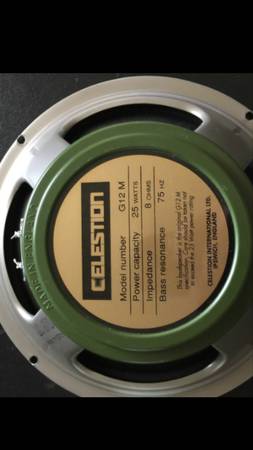 WTB: 2 Celestion Greenbacks