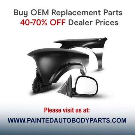 www.PAINTEDAUTOBODYPARTS.com AUTO BODY PARTS, BUMPERS FENDERS HOODS