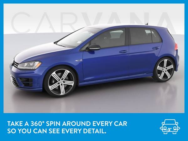 2016 VW Volkswagen Golf R Hatchback Sedan 4D sedan Blue – FINANCE