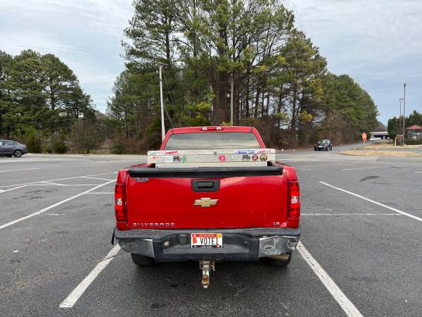 2007 Chevy Silverado, LT four-door Red