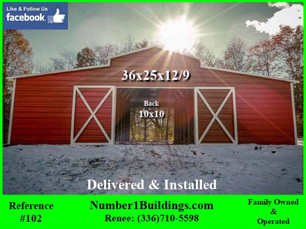 ***SALE 10% OFF all Buildings*Call or Text Now* 10% OFF SALE***