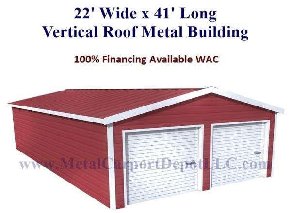 Metal Building Sale. Price Includes Delivery & Installation!