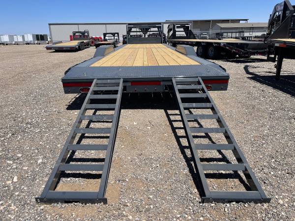 102X36 Equipment Hauler – Drive Over Fenders – 2 Rear Jacks- 7K Axles