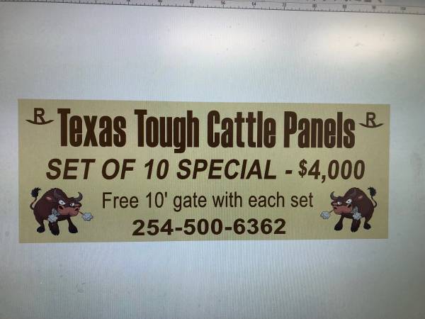 Texas Tough Cattle Panels