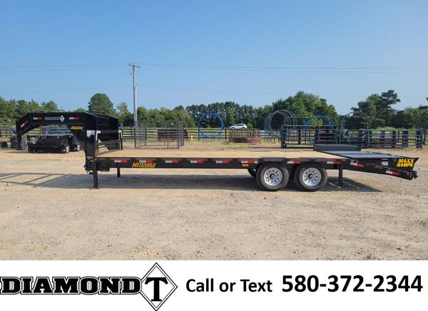 2022 Diamond T 102″ x 25′ Gooseneck Single Wheel Flatbed SWF160