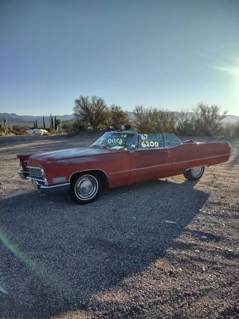1967 Cadillac Coupe DeVille Convertible…