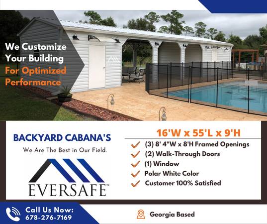 Steel Buildings – Garage Carport Hybrid