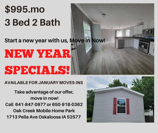 Your Brand New Home Awaits! 3 Bed 2 Bath Now Ready