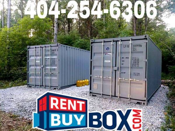 RENT & BUY Shipping Container Storage Containers Cargo Box Conex Boxes