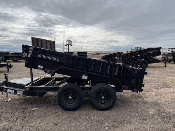 2022 IRON BULL 5X10 10K DUMP TRAILER