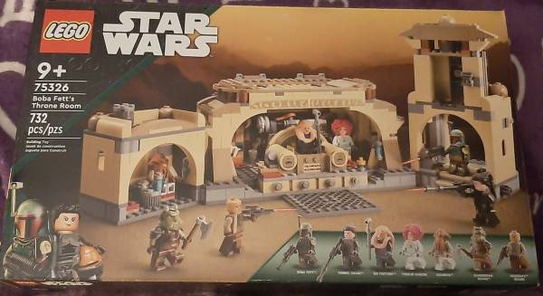 LEGO Star Wars Boba Fett’s Throne Room 75326 Building Toy Set