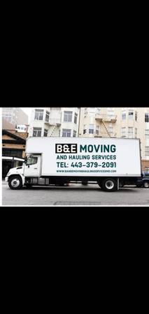 B and E moving and Hauling service. WITH OUT OF STATE