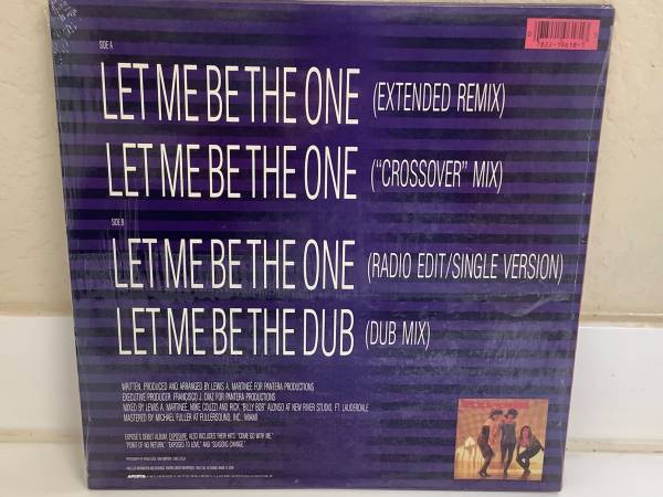 EXPOSE Record – Let Me Be The One – 80’s Dance Freestyle Vinyl 1987