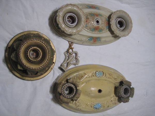 Antique Tin Victorian Ceiling Lighting