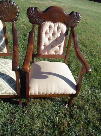 nice 4pc carved parlor set