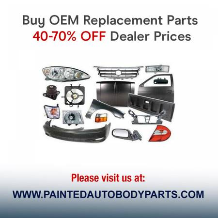 www.PAINTEDAUTOBODYPARTS.com AUTO BODY PARTS, BUMPERS FENDERS HOODS