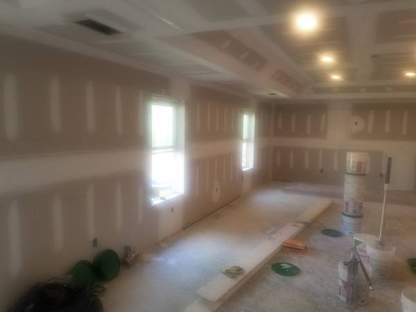 Drywall hanging and finishing