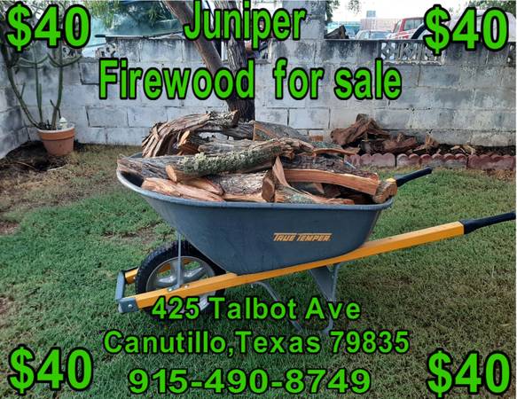 Juniper Firewood for sale