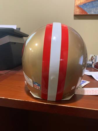 Joe Montana SF 49ers Autographed Full Size Pro Line Helmet